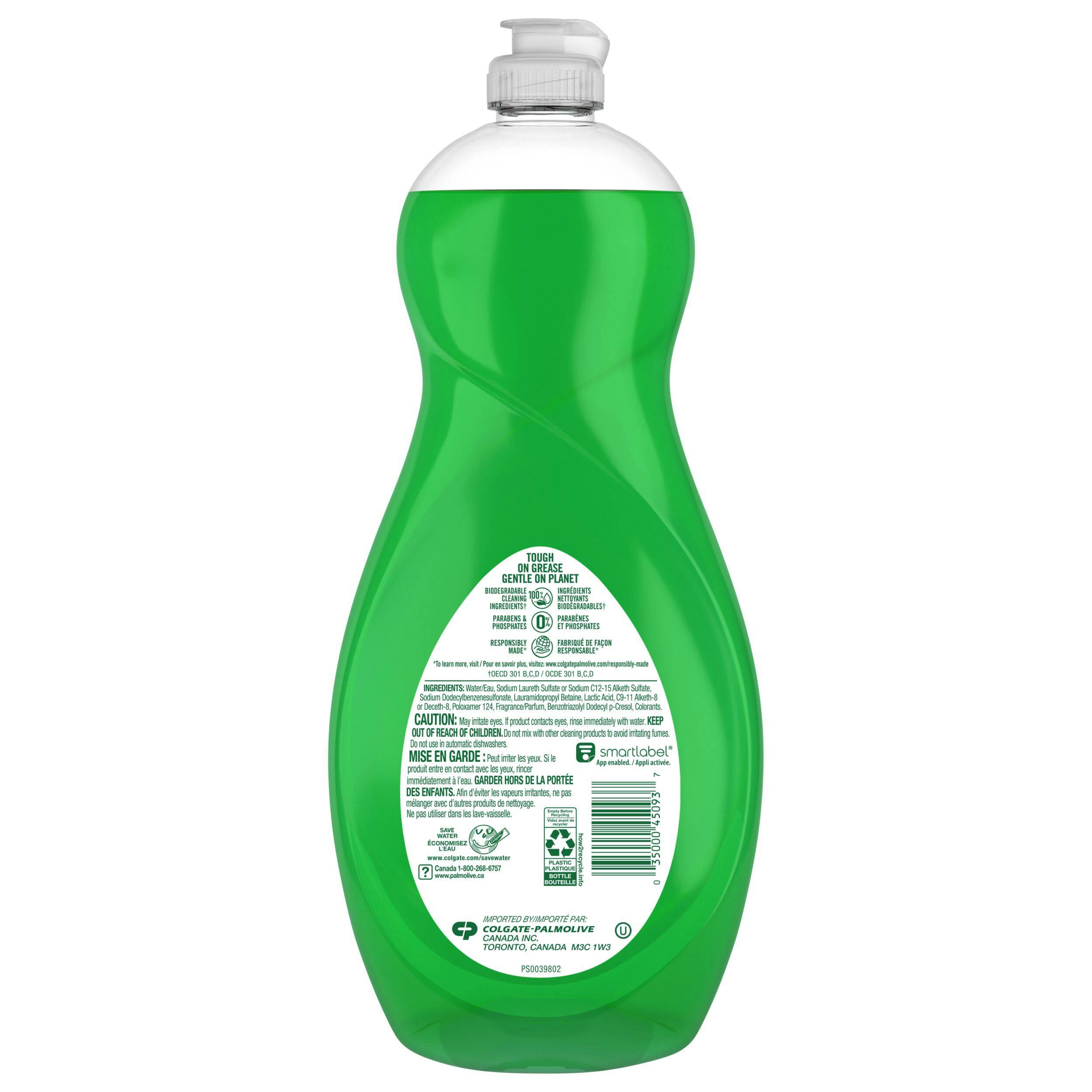 Palmolive Ultra Strength Liquid Dish Soap Detergent, Fresh Scent, 961-mL