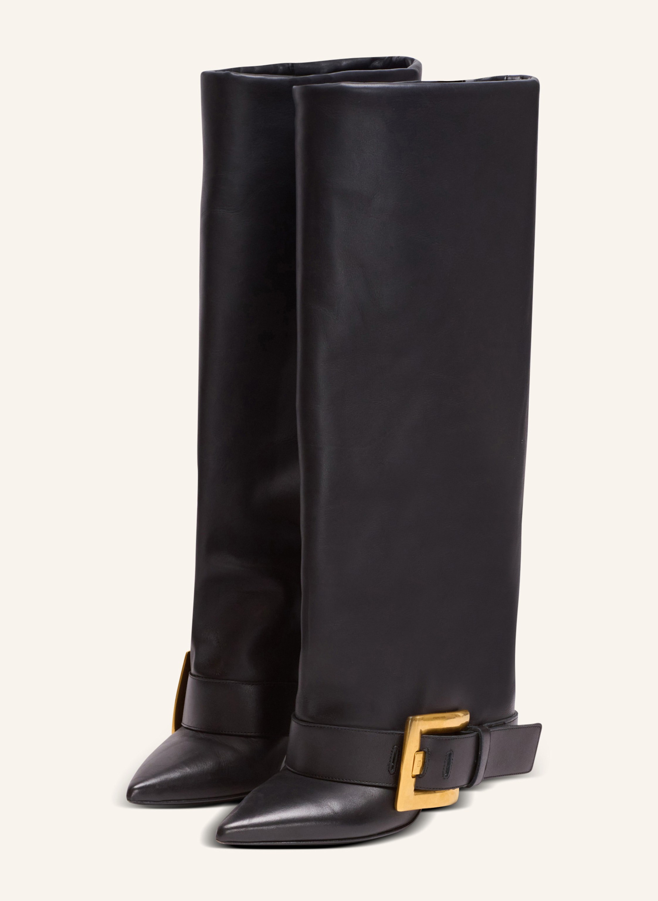 BALMAIN Stiefel Anthem aus Kalbsleder