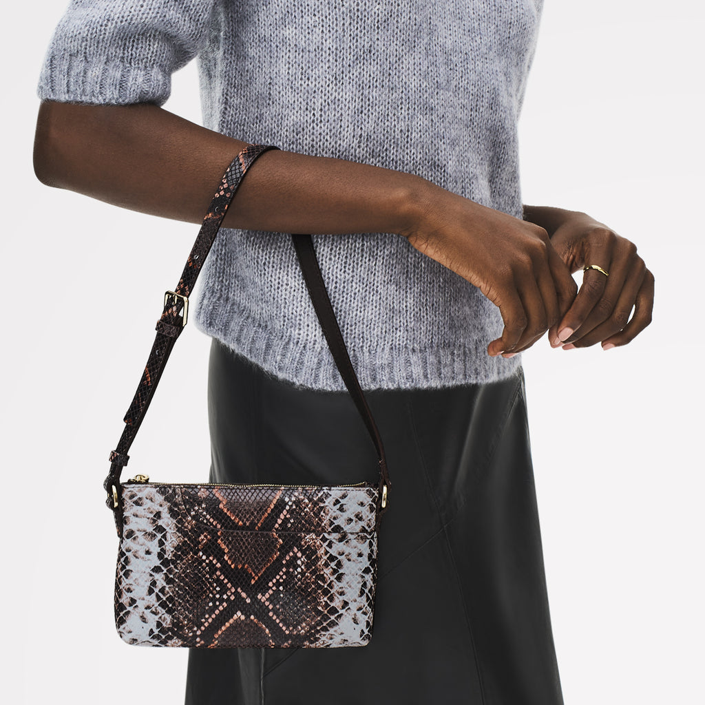 Pockets - Mini Ziptop East-West Shoulder Bag