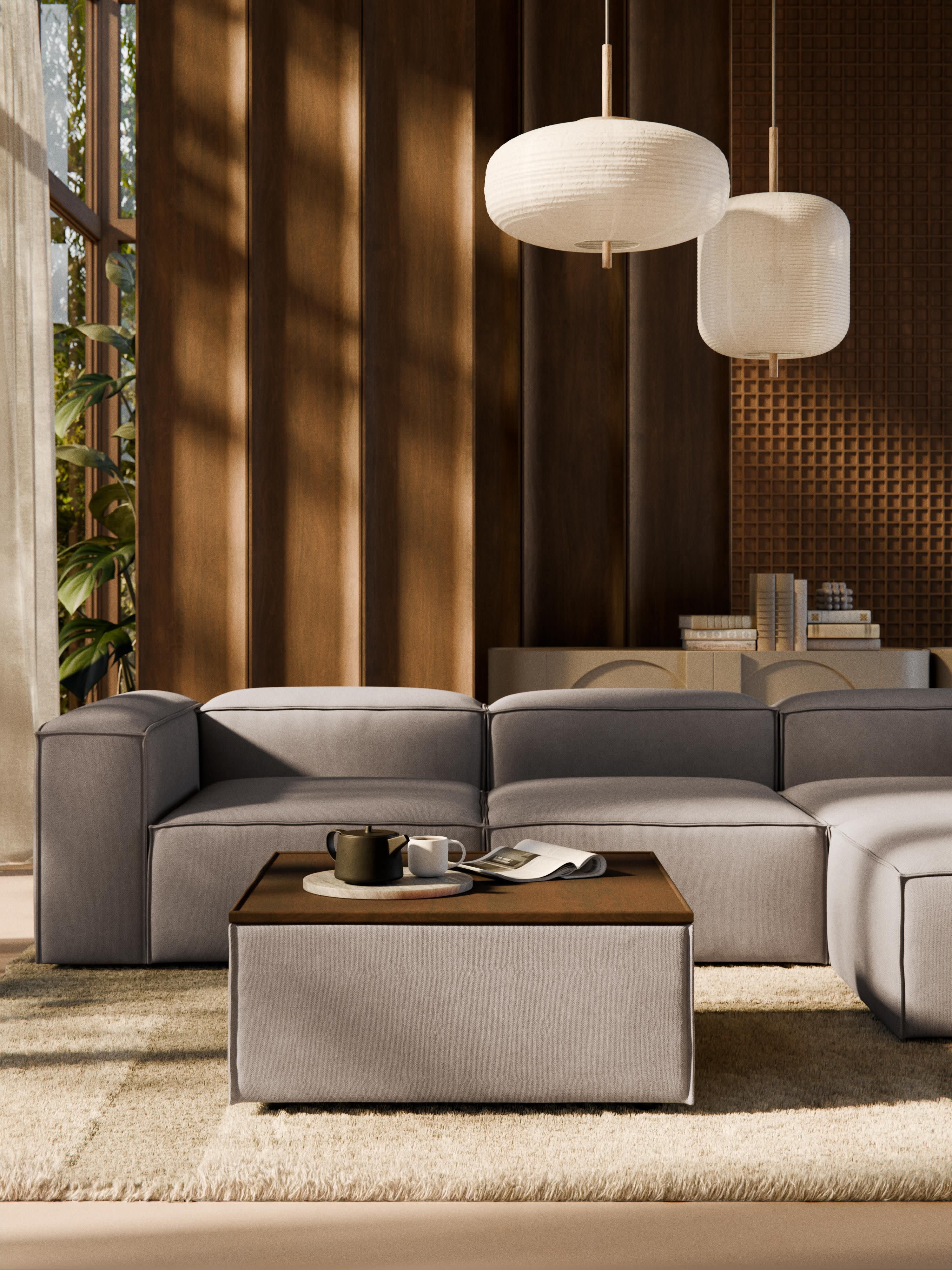 Sofa-Hocker Lennon mit Stauraum