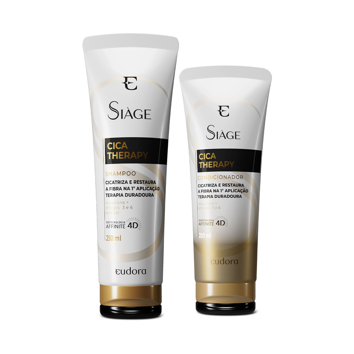 Combo Siàge Cica-Therapy: Shampoo 250ml   Condicionador 200ml