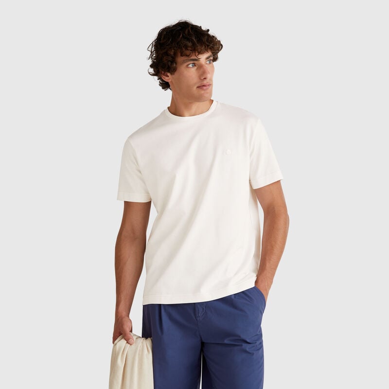 T-shirt in micro pique