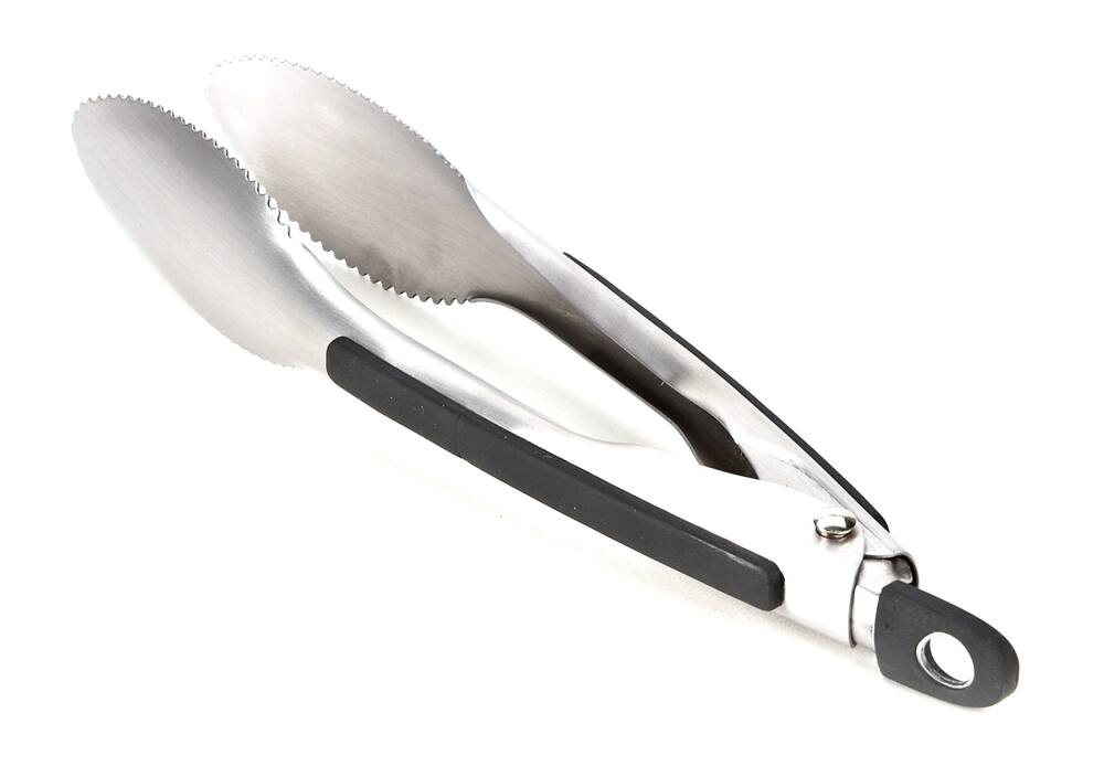 T-fal Stainless Steel Tongs, 9-in