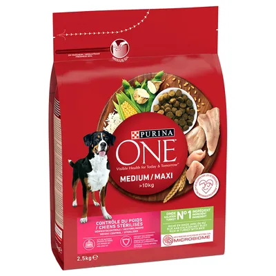 PURINA ONE Medium/Maxi Weight Control Sterilised Turkey