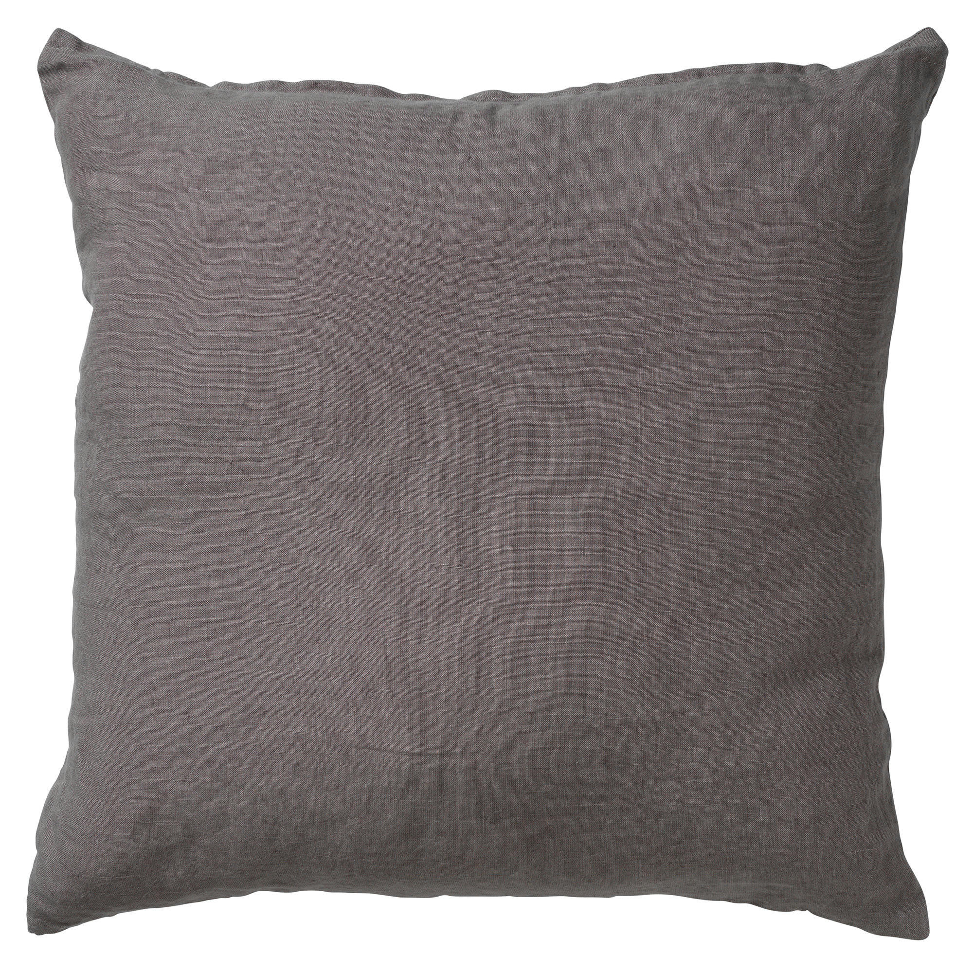 - Housse de coussin gris en laine-45x45 cm uni