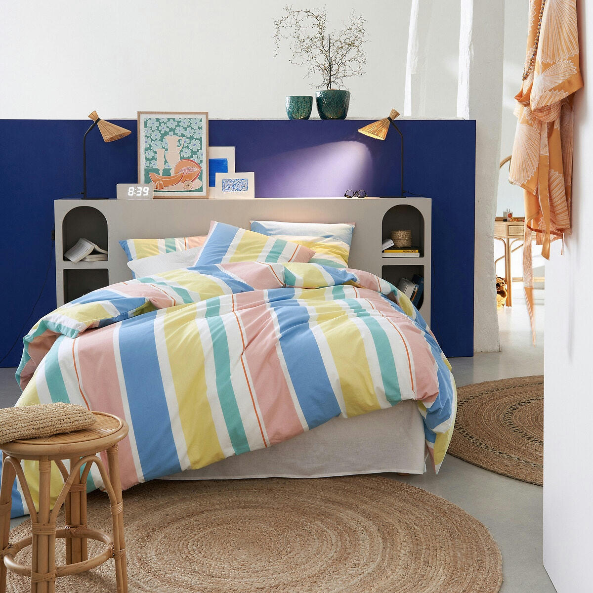 Housse de couette 30% coton recyclé, Marignane