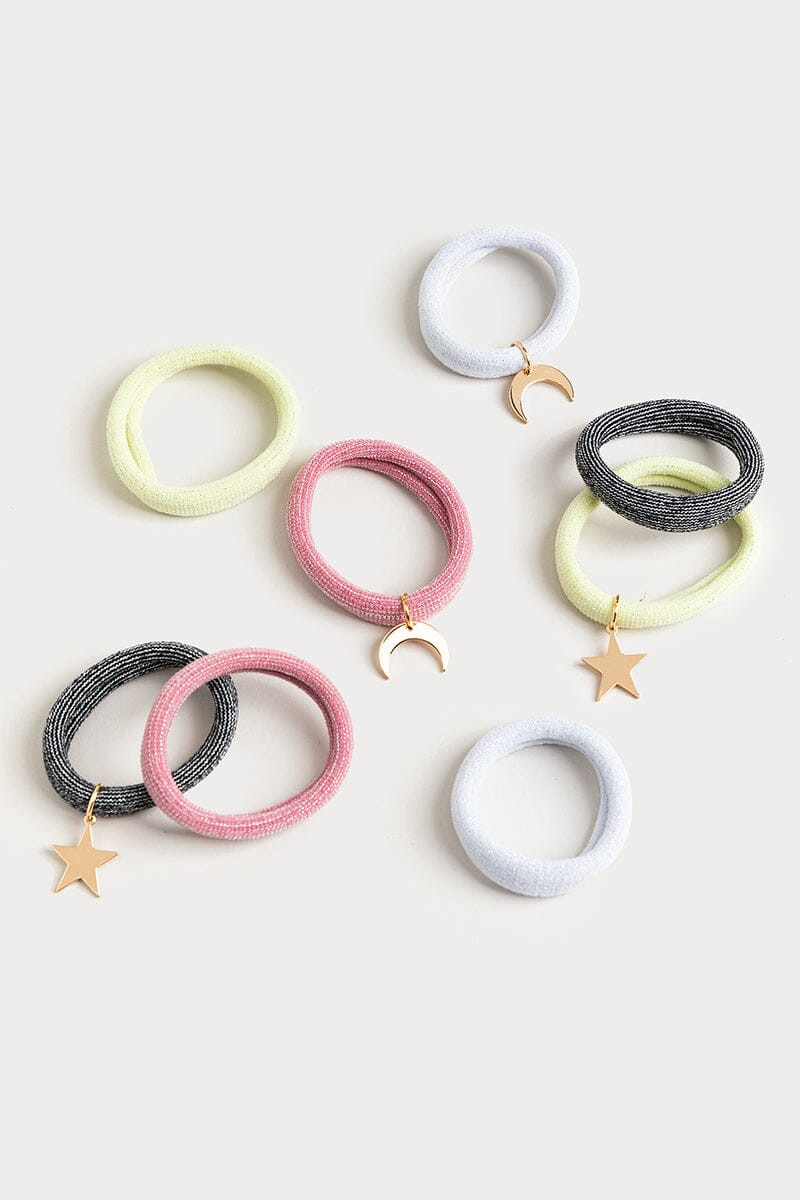 Hello Franki Celestial Ponytail Band Pack for girls
