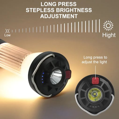 NNEOBA Camping Lantern With Magnetic USB Rechargeable