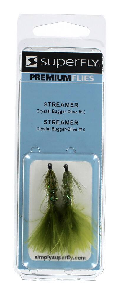 SuperFly Streamer, Crystal Bugger, #10