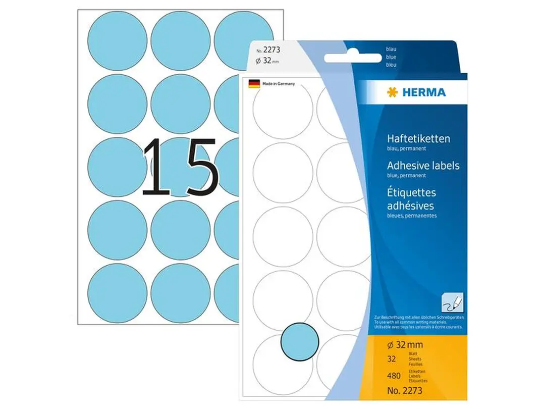 Etiketten Herma