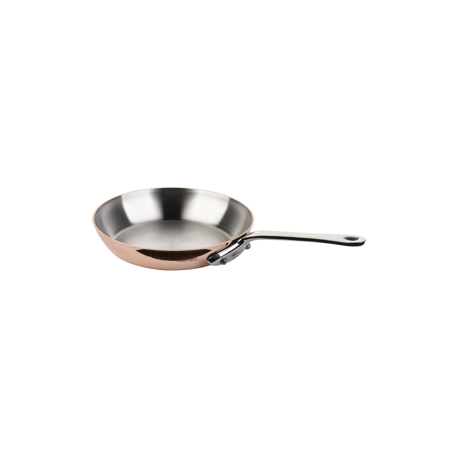 Stegepande mini ø 12 cm, kobber