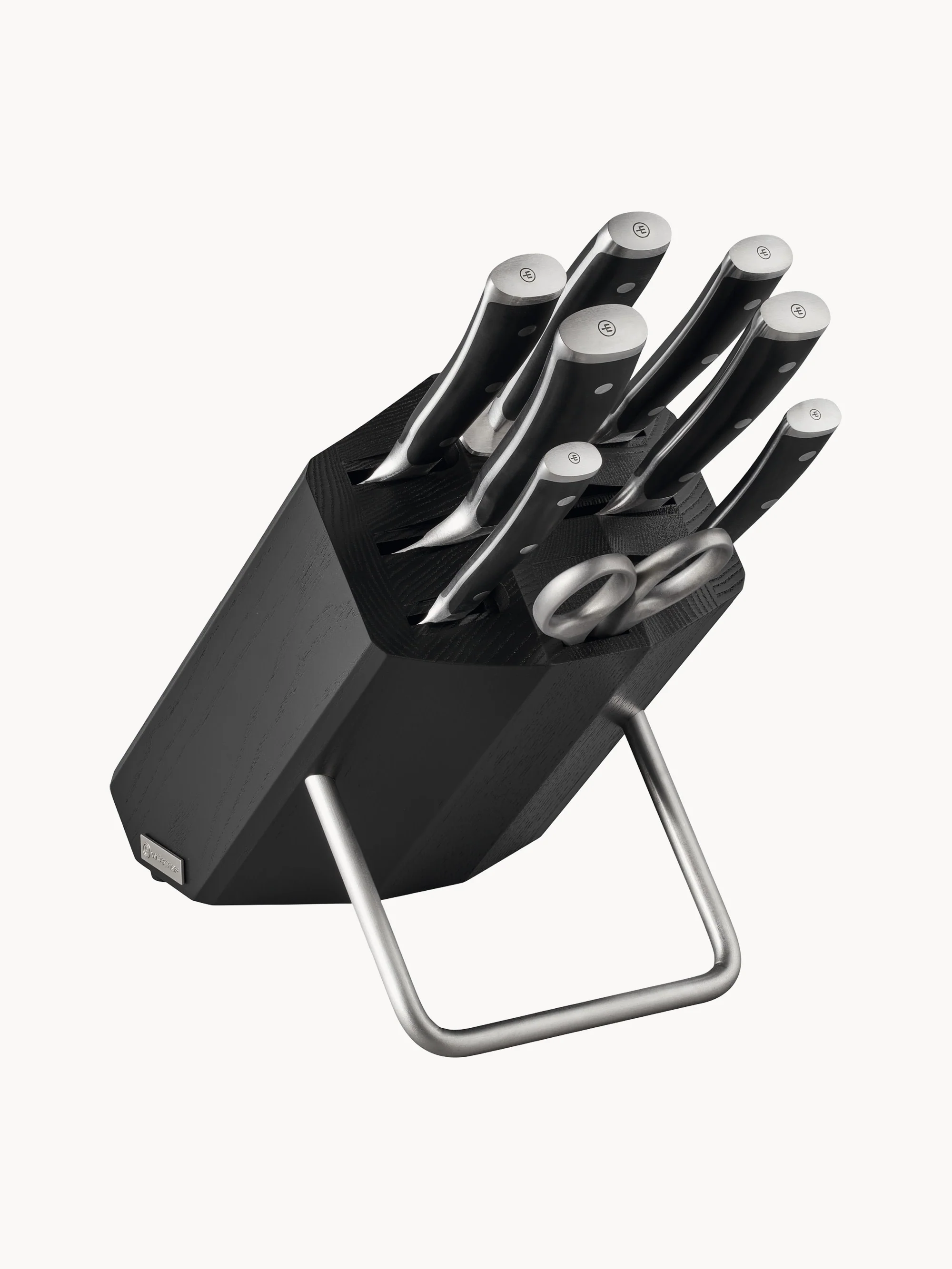 Messerblock Classic Icon aus Eschenholz, 8er-Set