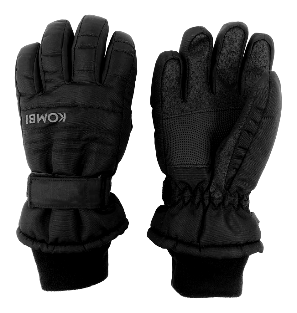 Kombi Youth  Thermal Insulated  Winter Ski Snowboard Gloves Waterproof With Velcro Cuffs