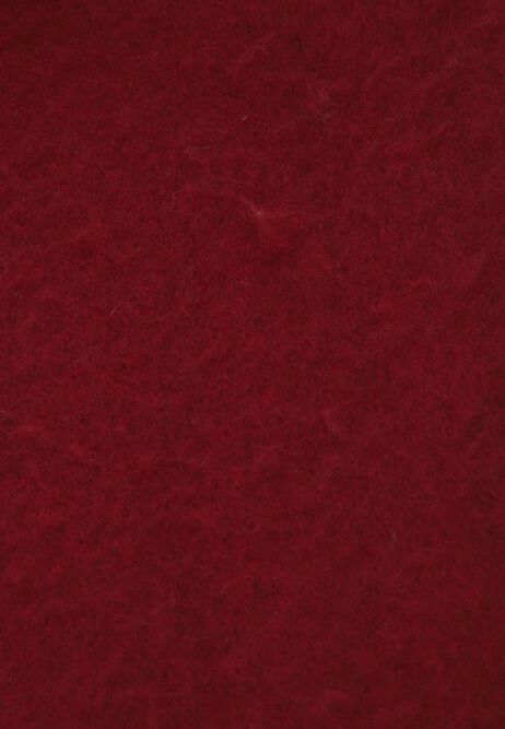 Womens Burgundy Skinny Fringed Scarf