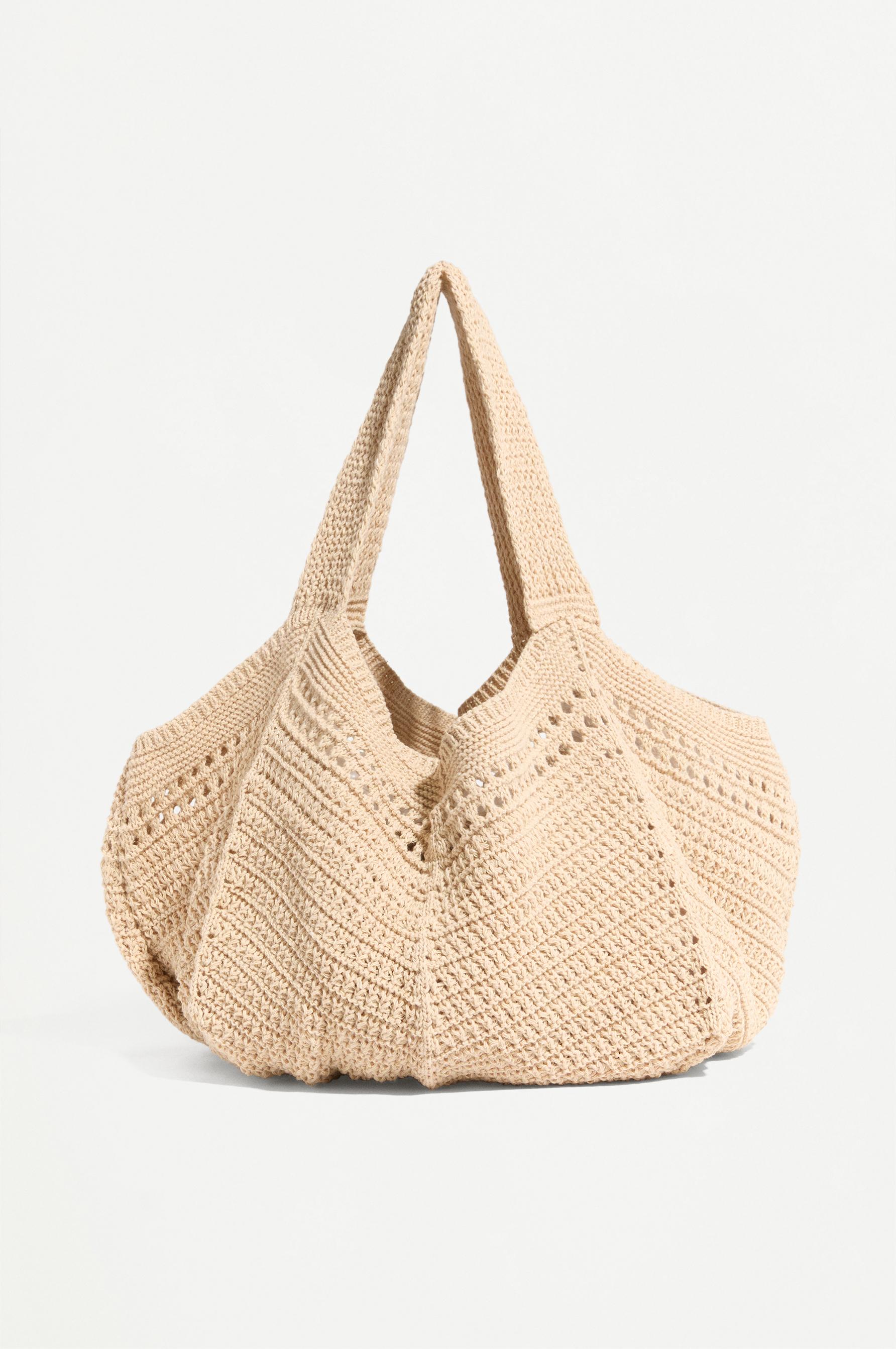 Bolso shopper crochet
