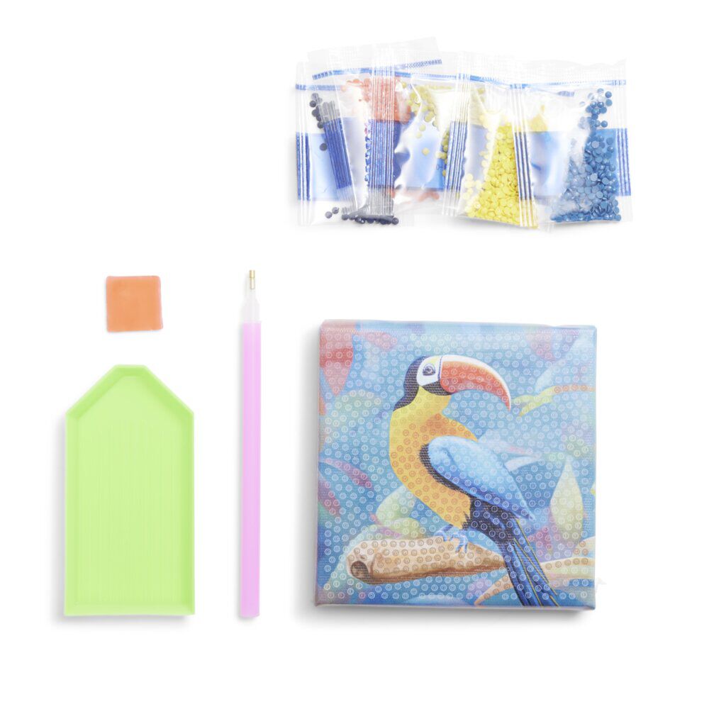 Kit de broderie diamant 20x20cm - 3 modèles