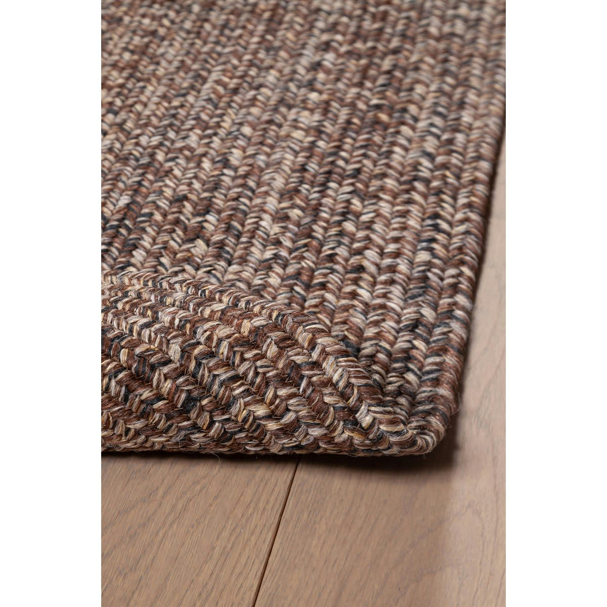 JUTY - Tapis de salon en Polypropylène Beige 120x120 cm