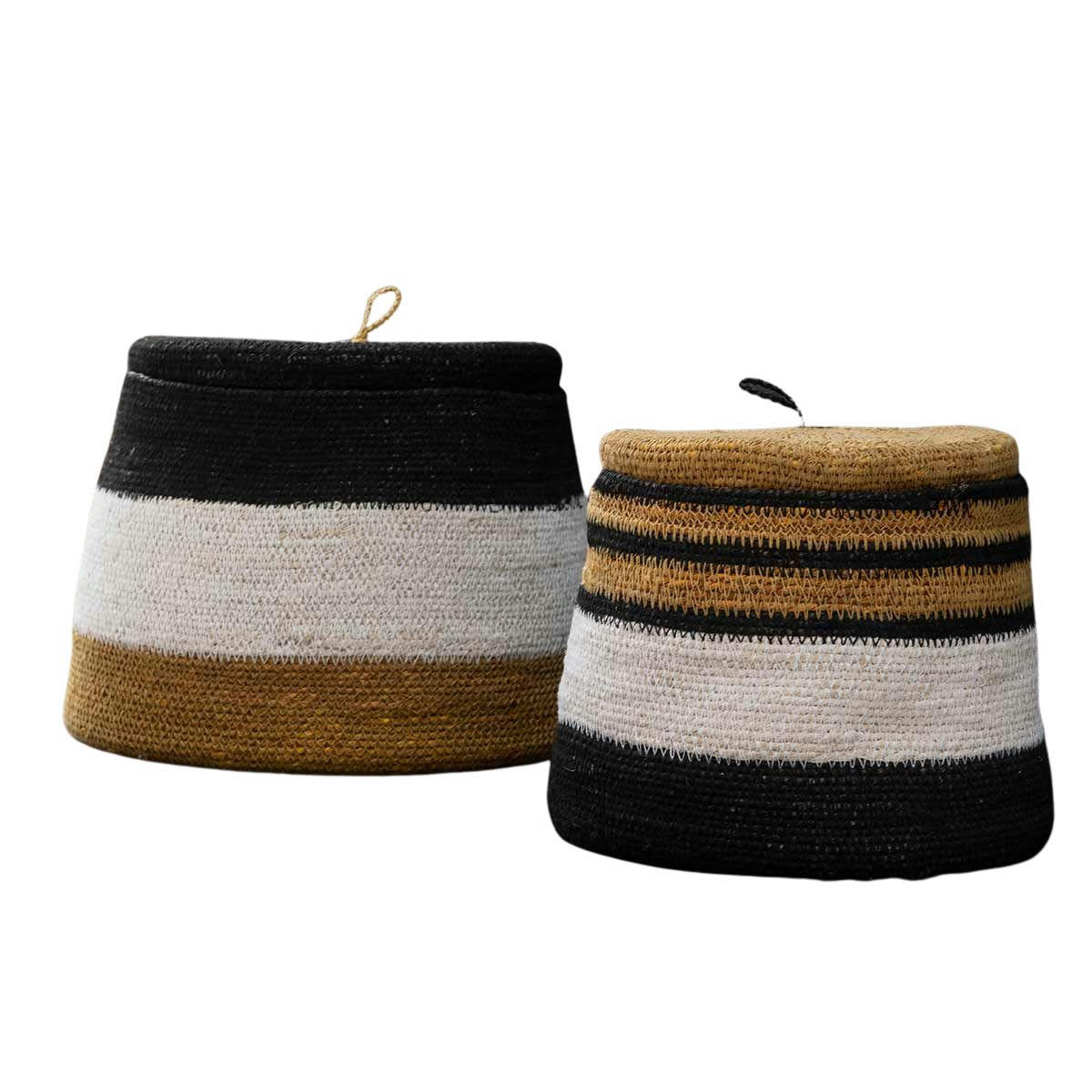 - Paniers en jonc de mer