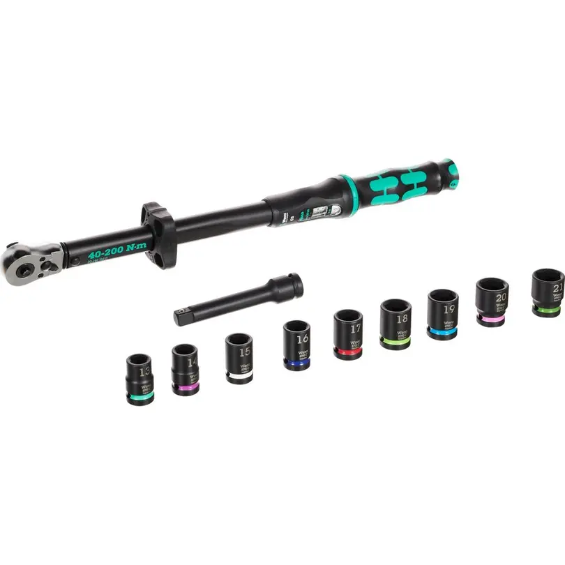 Drehmomentschlüssel 11-teilig Click-Torque C 3 Set 2