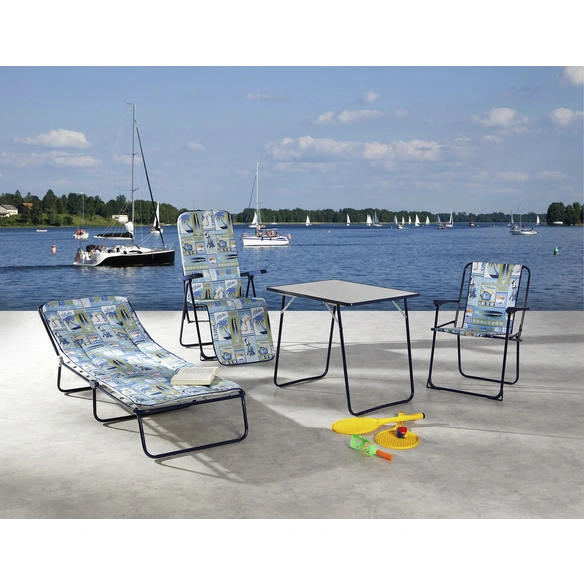 Campingtisch »Chiemsee«, BxHxT: 60 x 67 x 80 cm, Tischplatte: Alcolit