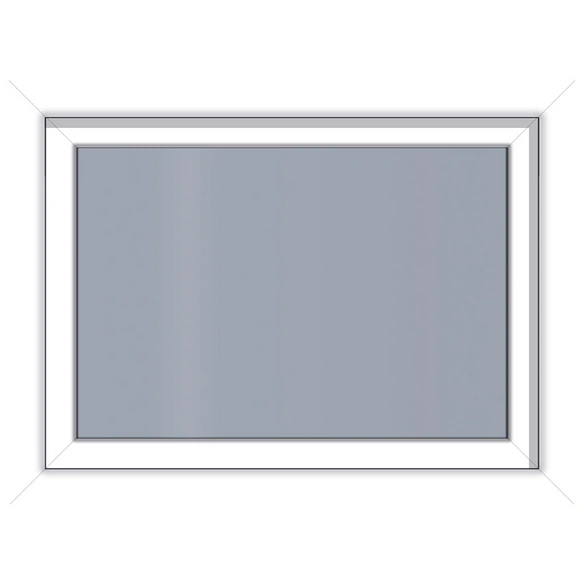 Wohnraumfenster »B70/5K«, Kunststoff, weiß, Glasstärke 32mm