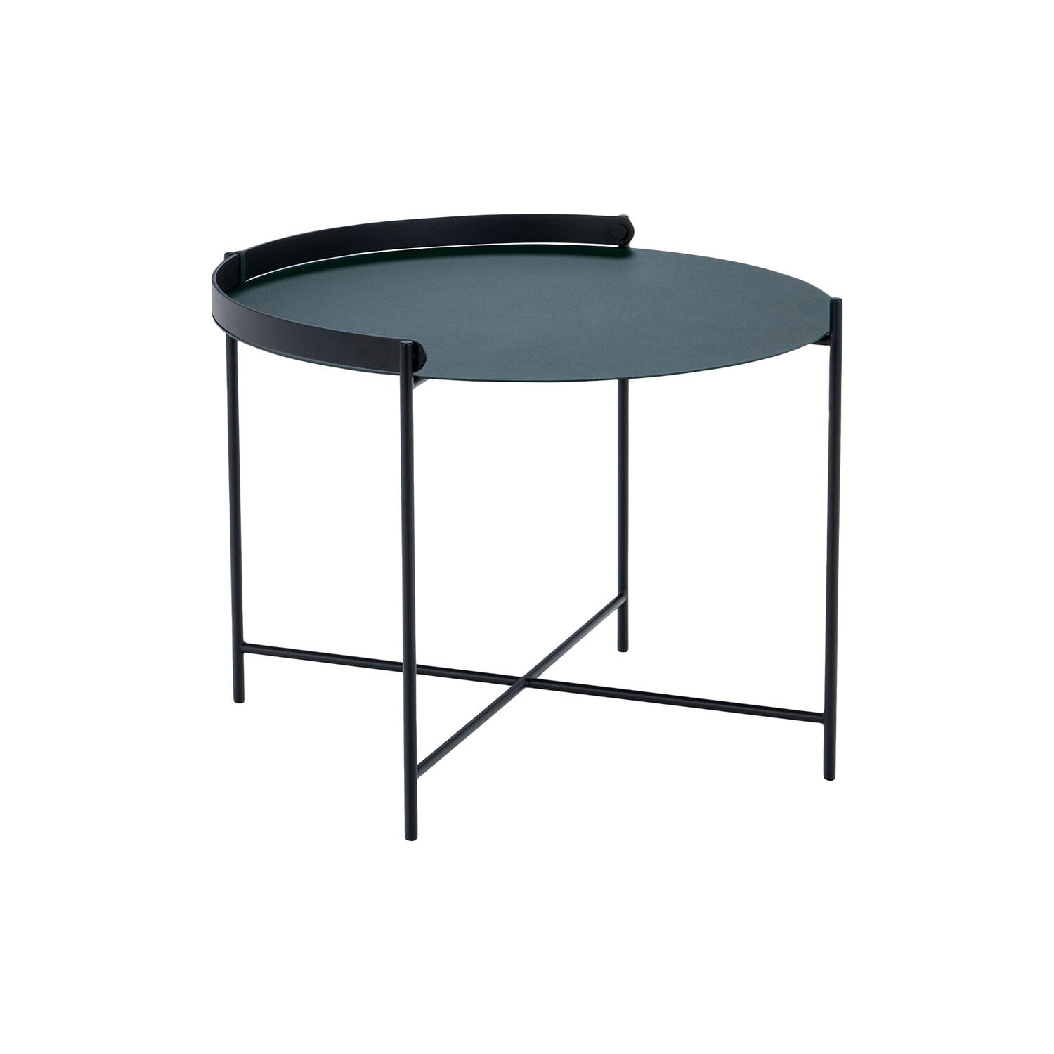 EDGE bakkebord, pine green/black