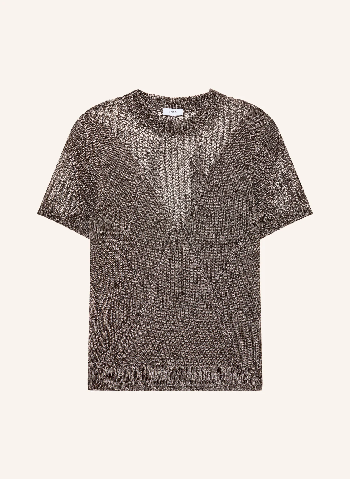 REISS Strickshirt TAMSIN mit Glitzergarn