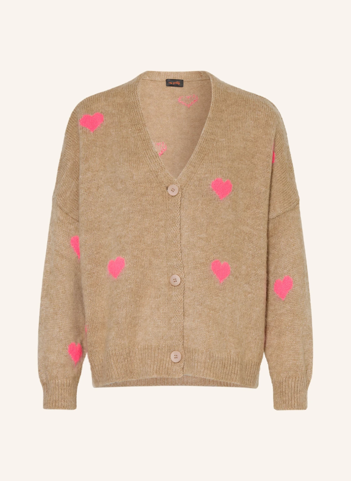 miss goodlife Strickjacke mit Alpaka
