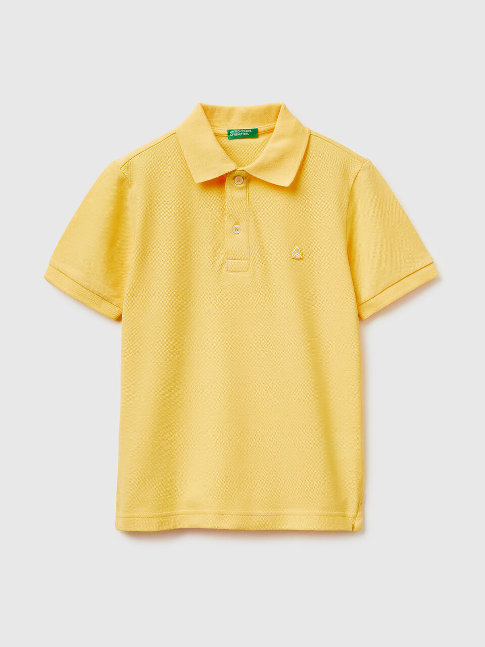 Slim fit polo in pure cotton