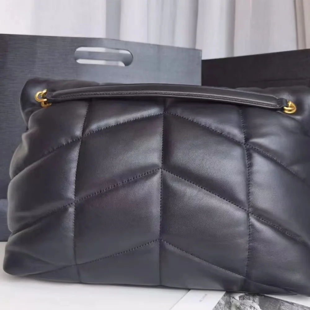 LOULOU PUFFER Medium Quilted Lambskin Handbag (Replica)