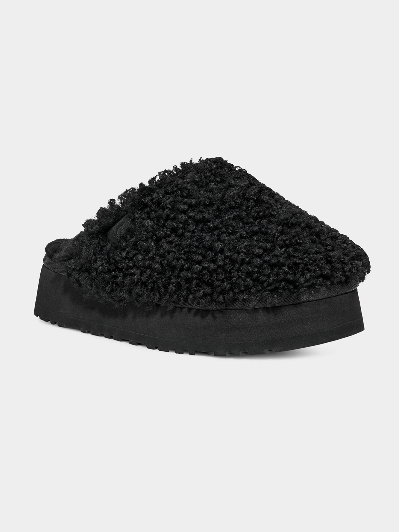 Womens Maxi Curly Platform Shoes