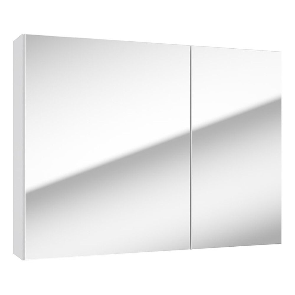 SPEILSKAP RIVA AGNES 80CM HVIT
