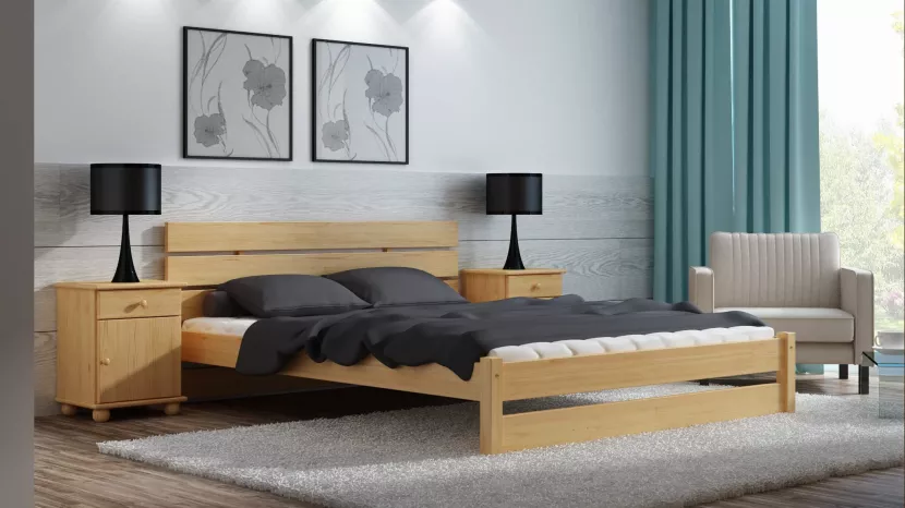 Łóżko drewniane Indu L2 200