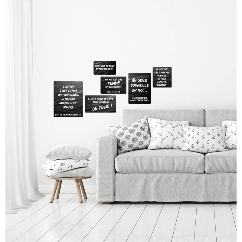 Planche de stickers Proverbes D