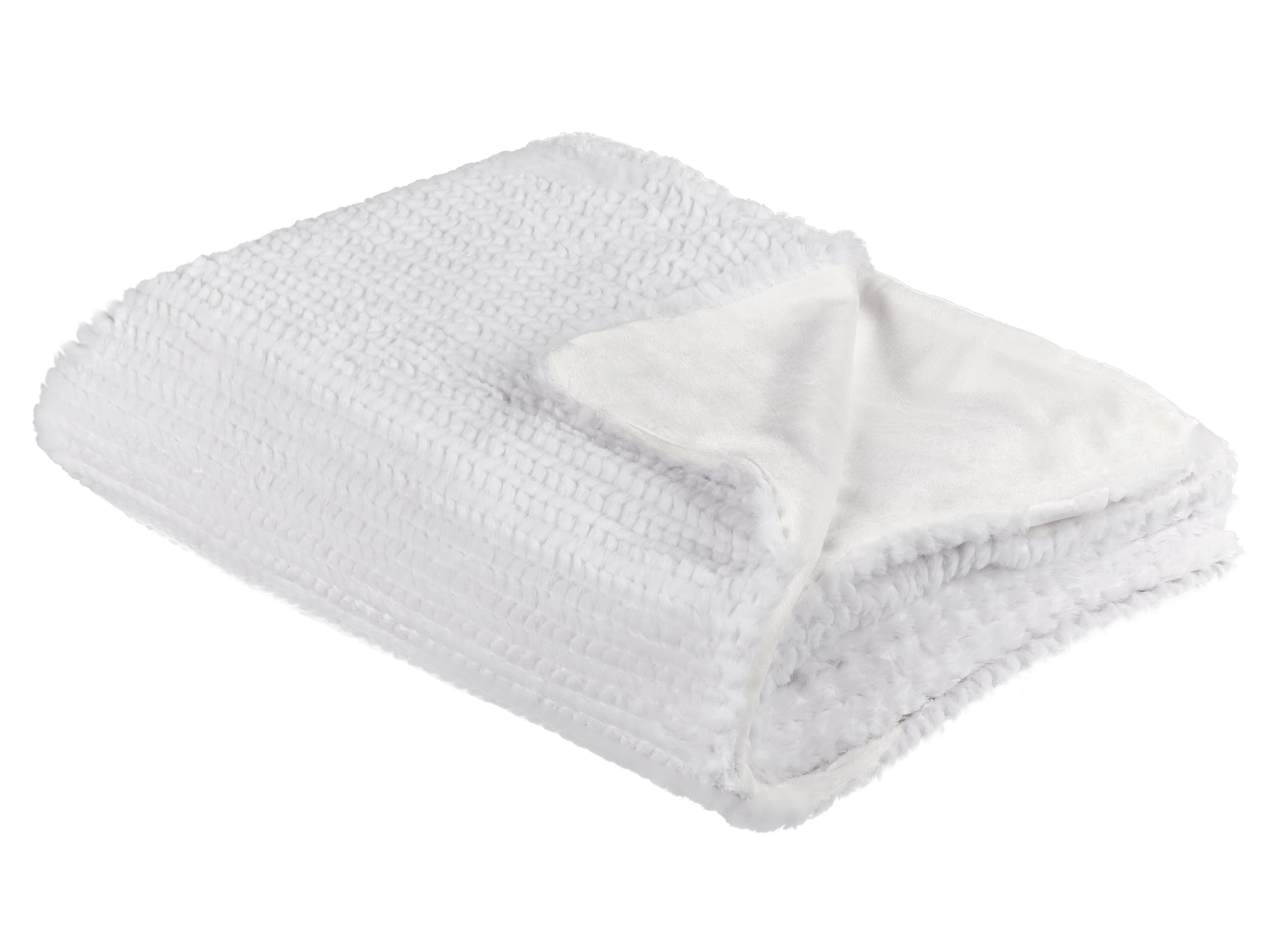 Blanket BJAS 200 x 220 cm White