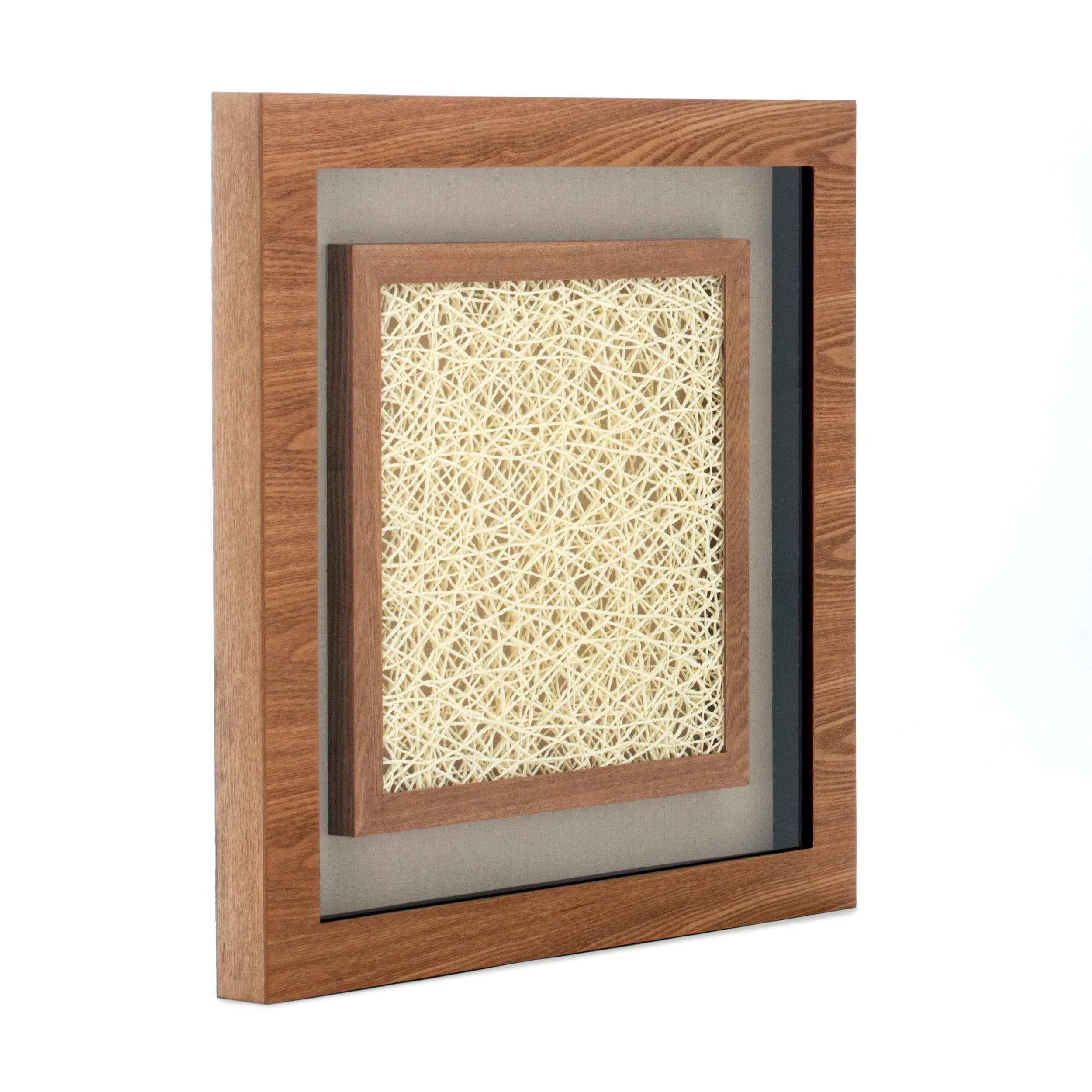 Decoratief wandobject Carré III 60cm x 60cm
