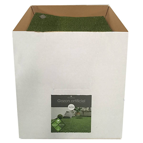 GAZON ARTIFICIEL 1X1M BOX - Atmosphera