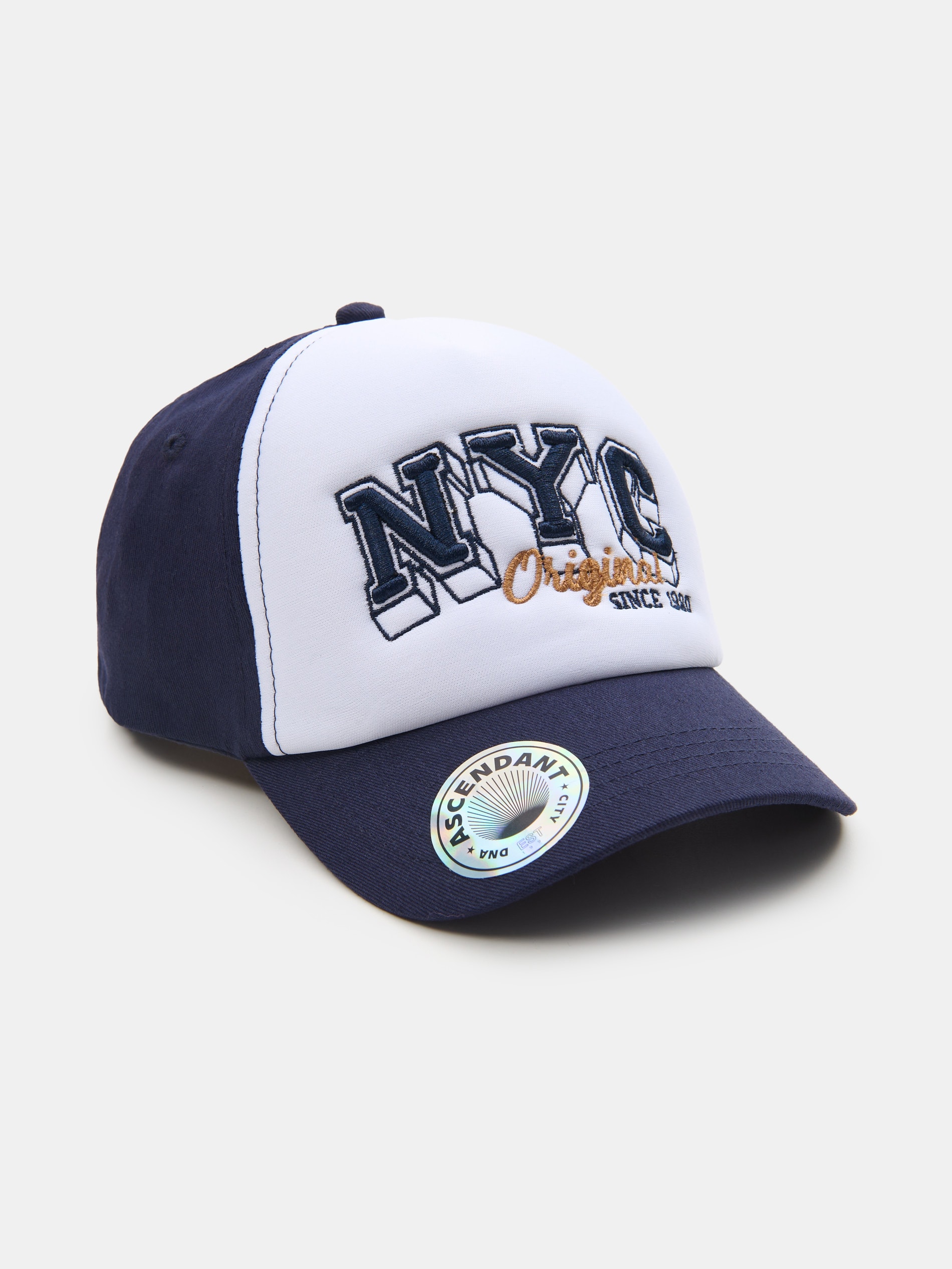 Czapka z daszkiem NYC z haftem