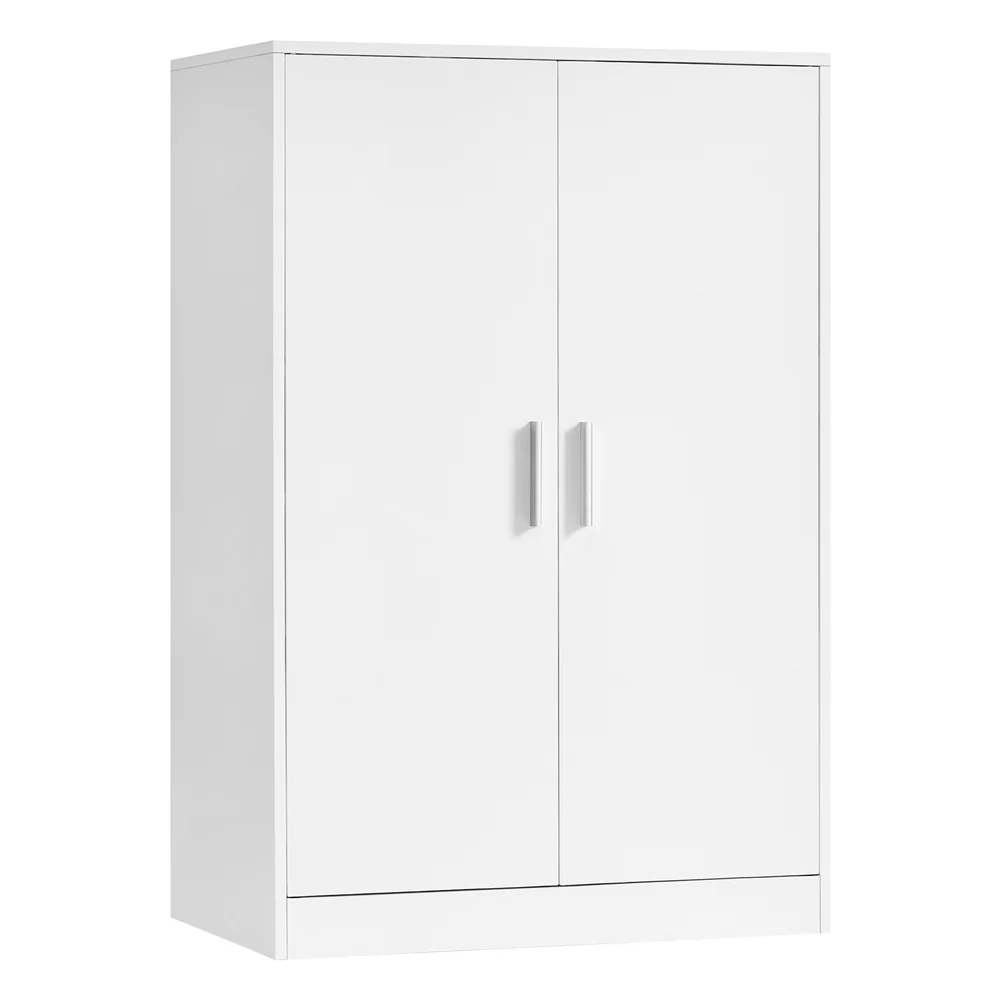 Meuble à chaussures avec portes et étagères réglables