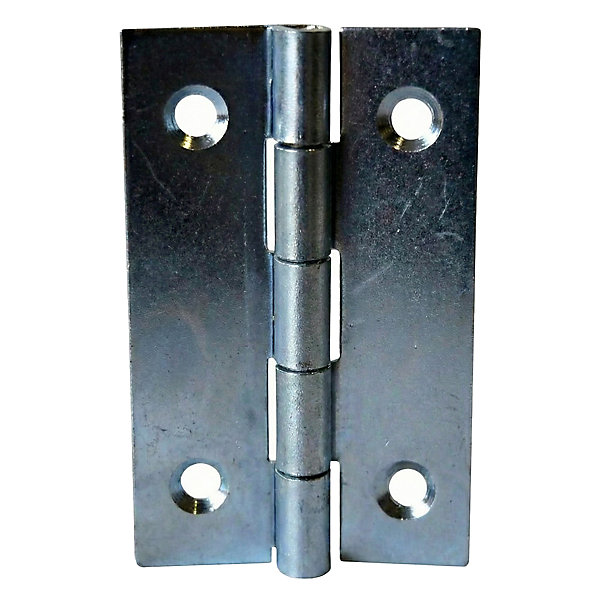 2 charnières acier zingué Diall 90 x 50 mm