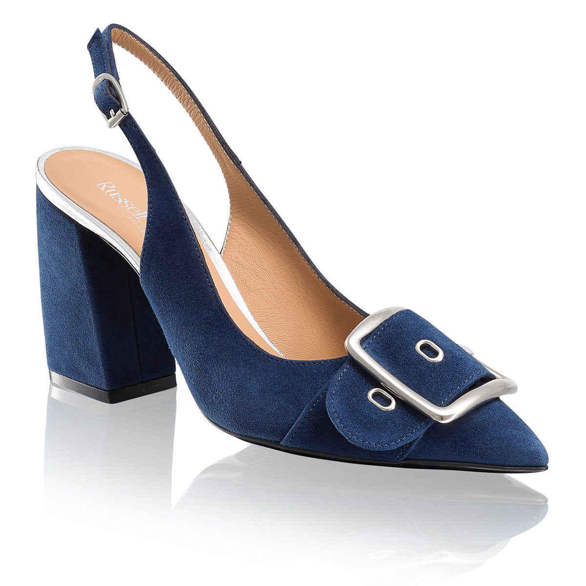 Russell & Bromley DOLLY Slingback Buckle Court