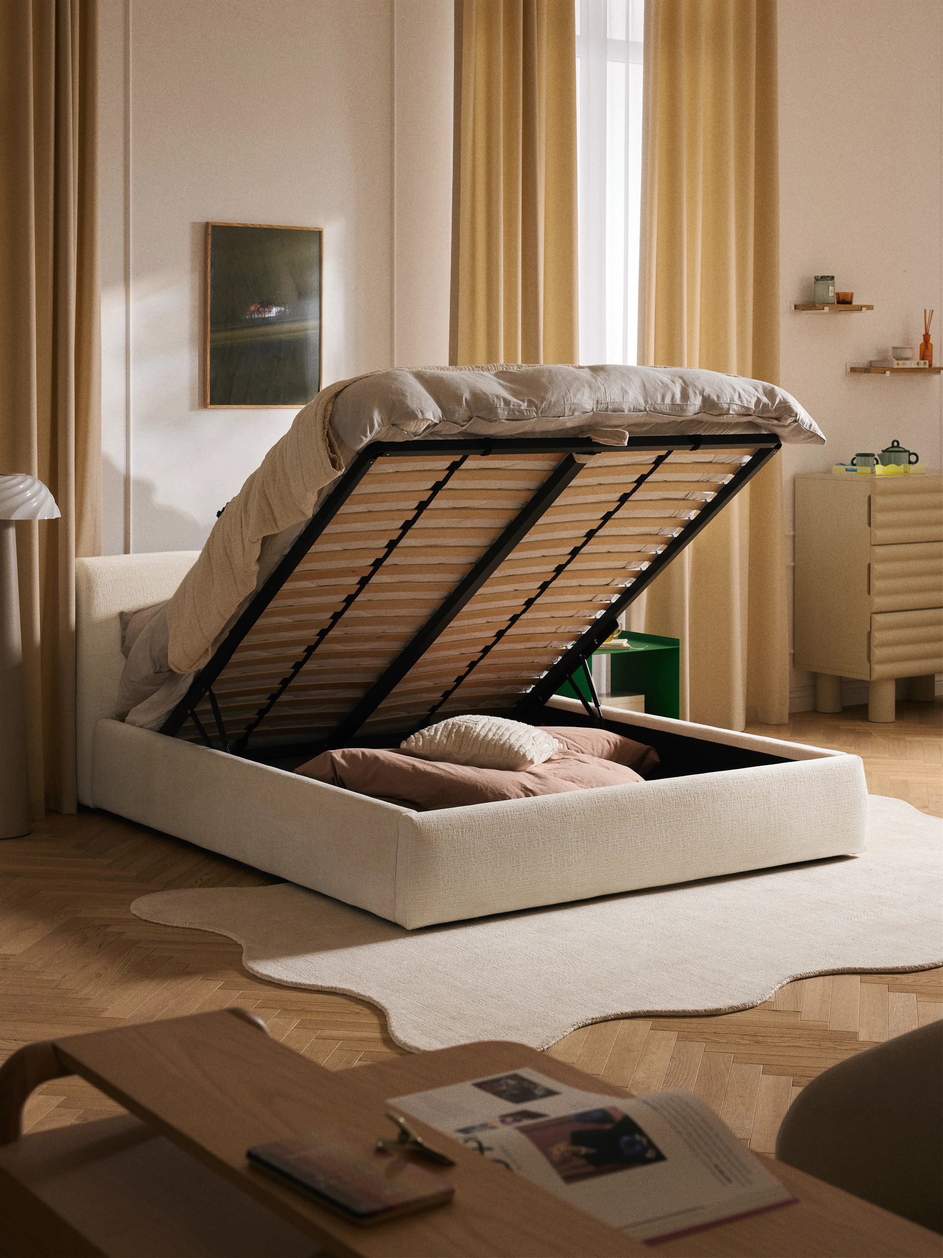 Polsterbett Cloud mit Stauraum