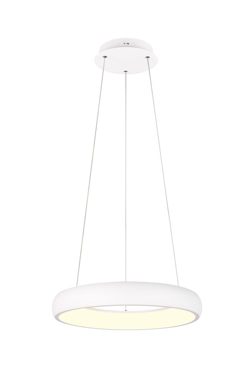 Lampa wisząca CARDONA biała LED 1x29W Odcienie bieli 3300lm Trio