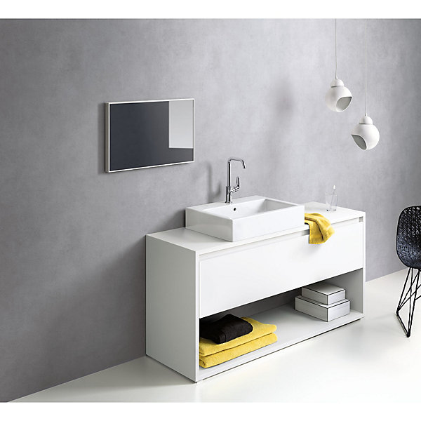 Mitigeur de lavabo 240 bec haut, avec tirette et vidage chromé Focus Hansgrohe