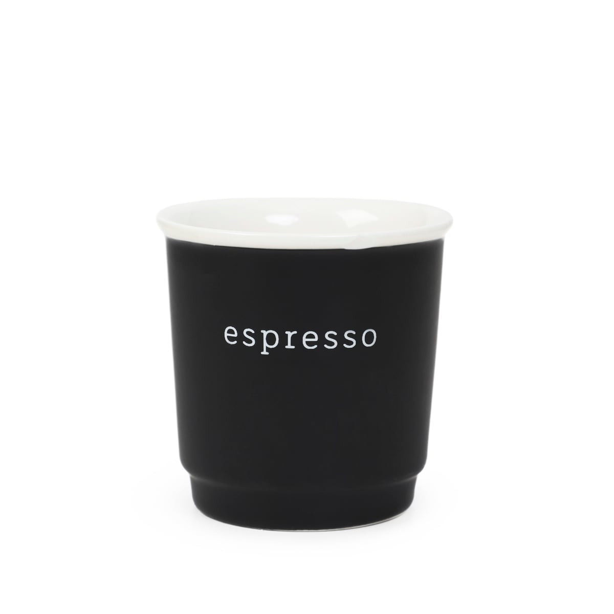 Kubek VAMOS do espresso czarny 0,1 l HOMLA