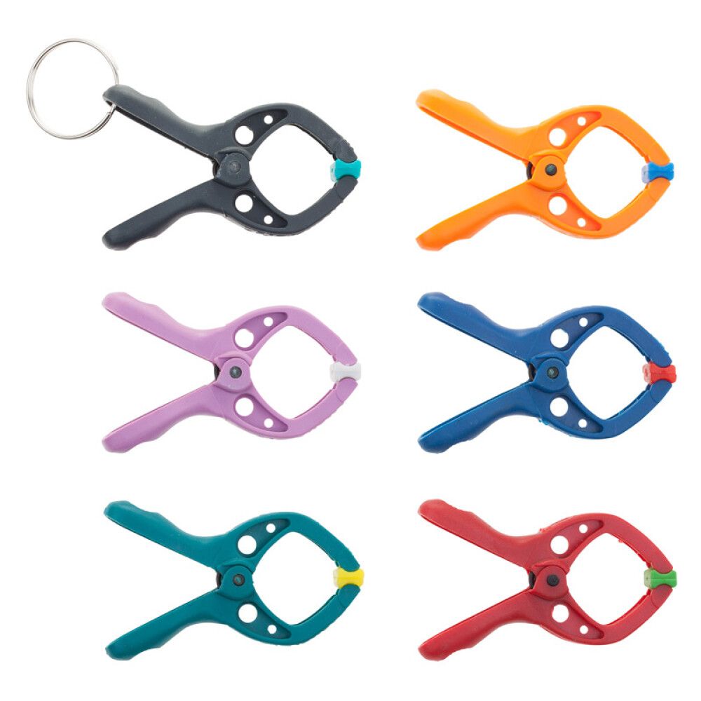 MINI-FJÆRTVINGER WOLFCRAFT MICROFIX S 6STK