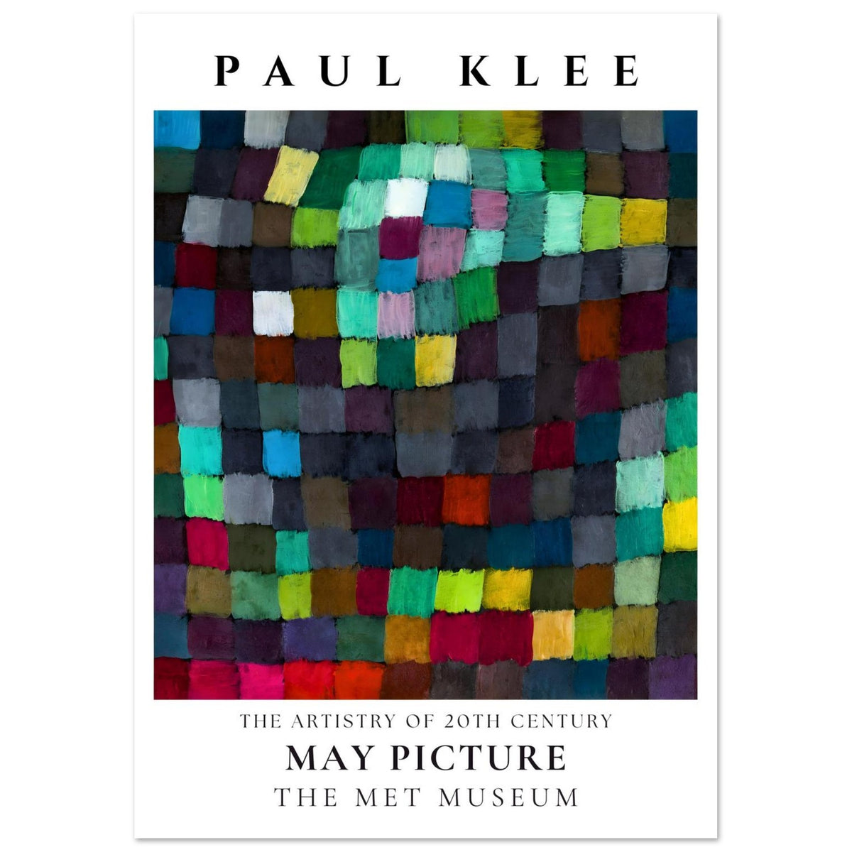 Artfulprints Poster Paul Klee - May picture  - A4 21x29.7 cm - Meerkleurig