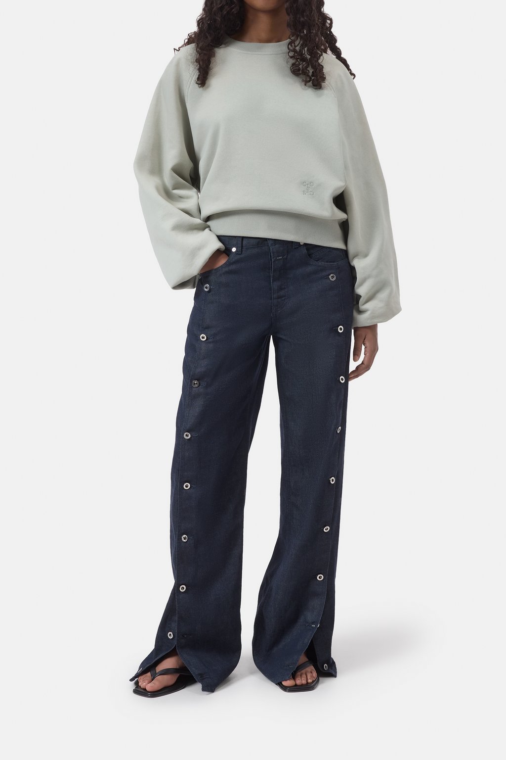 Raglan-Sweatshirt aus Bio-Baumwolle