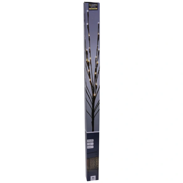 Dekoäste, gerade, Höhe: 110 cm, schwarz