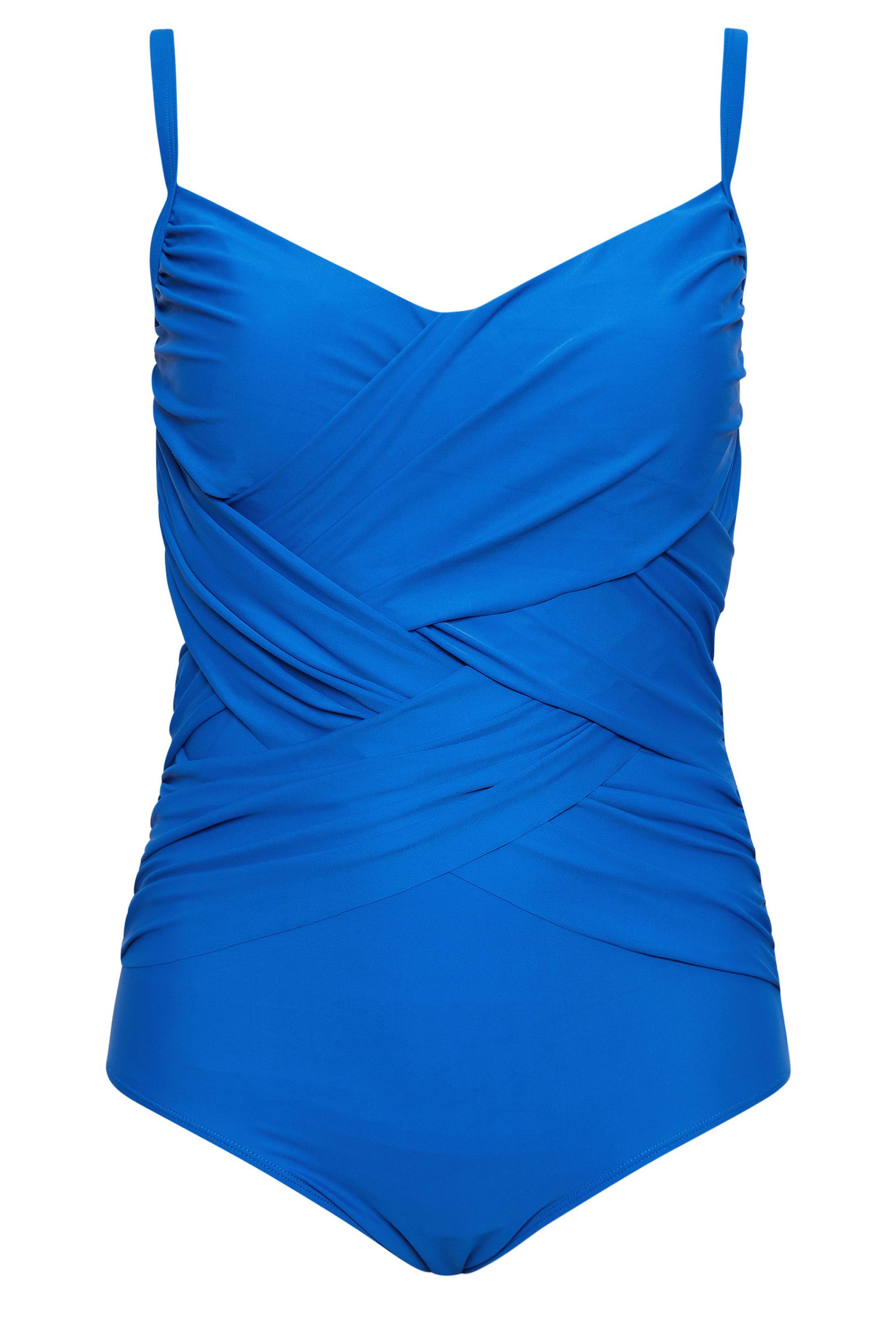 Yours Double Crossover Tummy Control Swimsuit